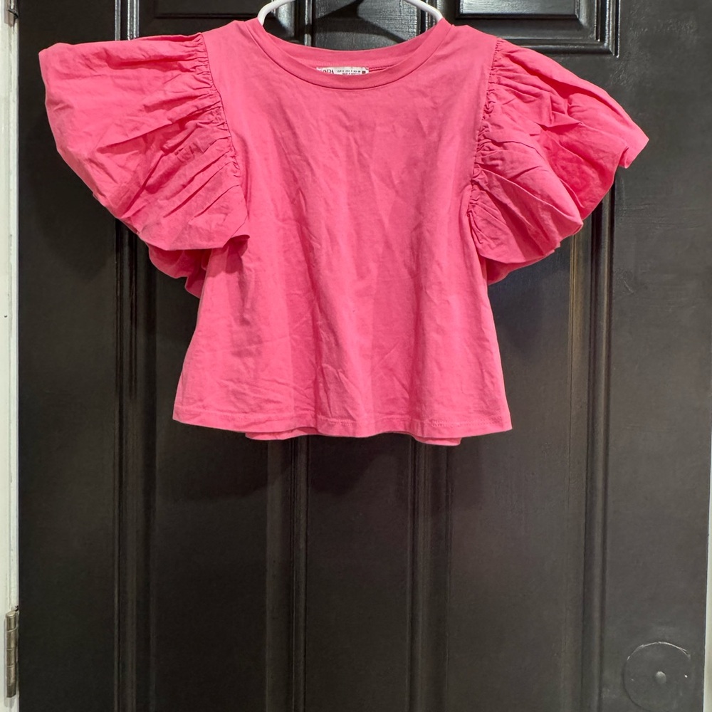 Zara Vibrant Pink Tee